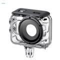 Action Camera Waterproof Case Easy to Install Camera Accessories 60M for.