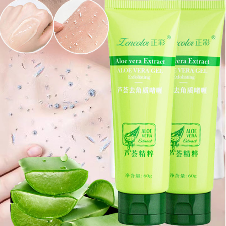 Quick Exfoliating Peeling Aloe Vera Gel Facial Scrub Deep Cleaning Facial  Exfoliation for All Skin Type Smooth Moisturizing Skin | Daraz.com.bd