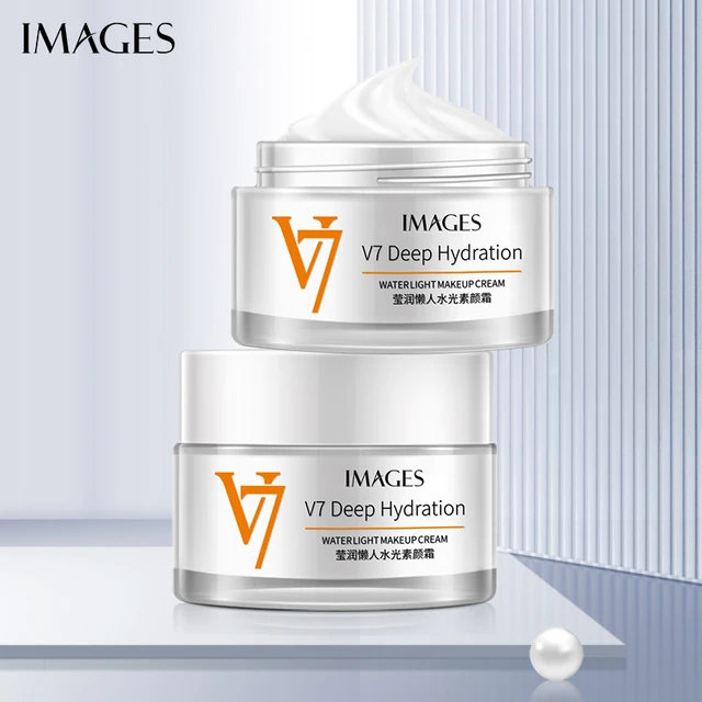 BIOAQUA V7 Toning Light Cream Whitening Skincare Moisturizing Women Face Cream Skin Care Products Anti Acne Whitening Mask-50gm