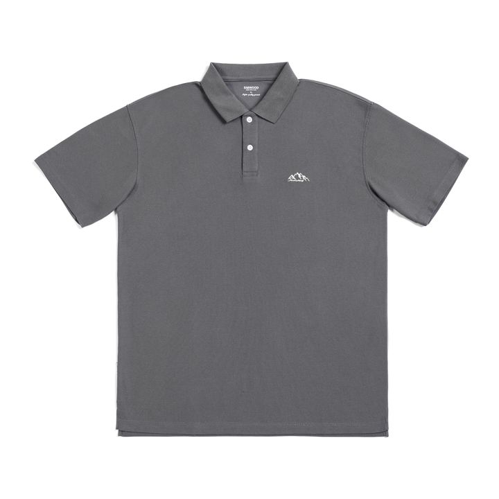 SIMWOOD%202023%20Summer%20New%20Oversize%20Polo%20Shirts%20Men%20Breathable%20Sorona%20240g%20PIQUE%20Fabric%20Plus%20Size%20Mountain%20Embroidery%20Tops%20-%20Image%207