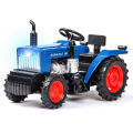 1:32 Simulation Farm Tractor Car Model Light Sound Effect Doors Open Alloy Pull Back Auto Toy Gift Collection. 