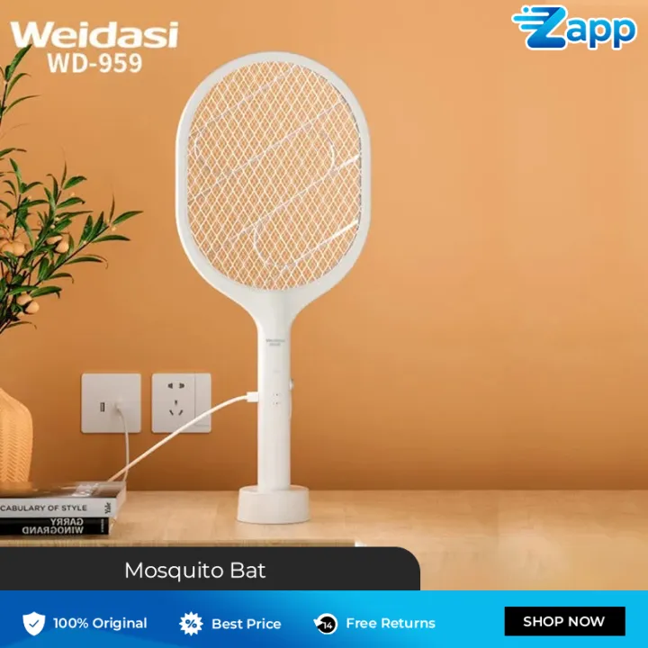 Weidasi%20WD-959%20Mosquito%20Bat%20Rechargeable%20with%20Lure%20Light%20Insect%20bugs%20Lamp%20Stand%20Holder%20USB%20Charging%20Cable%20Included%20Electric%20Swatter%20Lithium%20Ion%20Battery%20WD%20959%20Mosquito%20Bat%20-%20Image%208