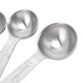 Baking Measuring Spoon Kit, Corrosion Proof Measuring Spoon Set Stainless Steel 7 PCS for Bakery. 