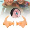 Soft Silicone Swimming Ear , Ear Protection Waterproof Reusable Swim Earbuds for Water Sports Studying Sleeping Motorcycling Work. 