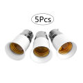 5 pcs Bulb Base Socket ( B22 To E27 ) Converter Adapter. 