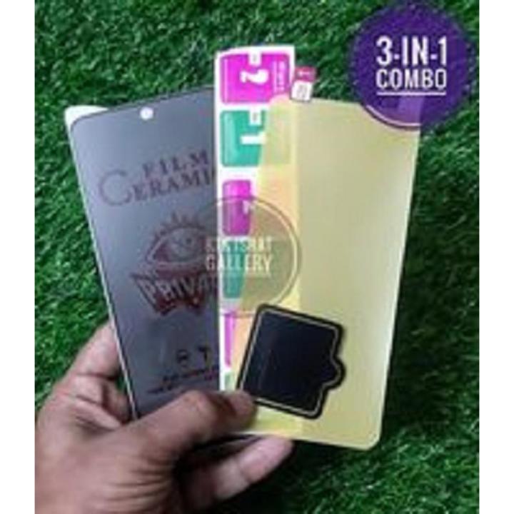 For Samsung Galaxy S20 plus (3-IN-1) Combo Pack (Full Screen