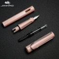 Jinhao 619 Fountain Pen Set with Black Ink - Medium Nib, Snap Cap Closure for School & Office Writing Supplies - Ideal Graduation Gift, Pen Set, Replaceable Ink. 