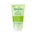 Simple Sensitive Skin Refreshing Face Wash - 150ml. 