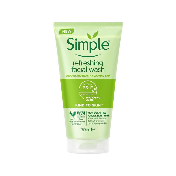 Simple Sensitive Skin Refreshing Face Wash - 150ml