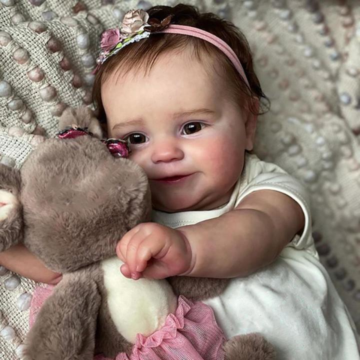 50Cm Full Body Silicone Waterproof Reborn Doll Maddie Hand