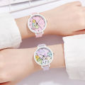 KIDS FASHION LUXURY CARTOON LUMINOUS WRIST WATCH. 