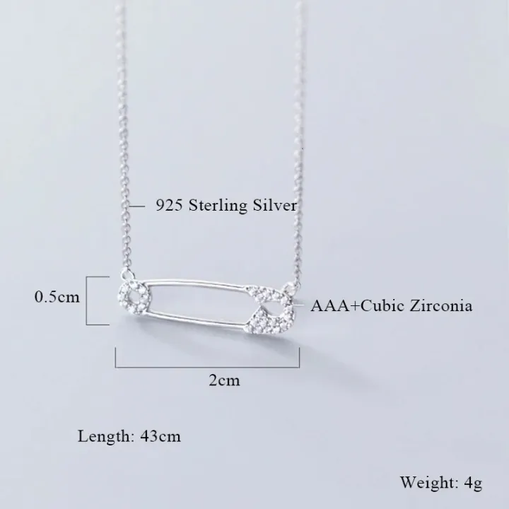 Genuine%20925%20Sterling%20Silver%20Safety%20Pin%20Necklace%20for%20Women%20Crystal%20Pin%20Shape%20Necklaces%20Charms%20Jewelry%20Necklace%20for%20Women%20Pendants%20-%20Image%206