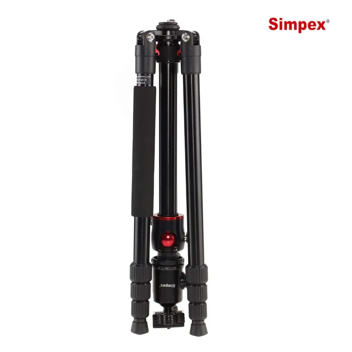 Simpex%20Professional%20Aluminium%20Tripod%20540-TM%20Tripod%20Cum%20Monopod%20with%20Multipurpose%20Head%20for%20Low%20Level%20Shooting,%20Panning%20for%20All%20DSLR%20Camera%20-%20Image%205
