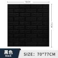 3D Foam Wall & ceiling Stickers 1 pcs, size:30x27.5 inch, White/Pink/Blue/Green/Yelow/&Orange Color Self Adhesive, To Decorate feature walls, Office, restaurant TV Wall, sofa background, living room, bedroom, & kitchen,.
