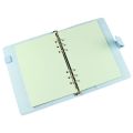 A5 Colorful 6-Hole Punched Ruled Refills Inserts for Organizer Binder, 5-Color Loose Leaf Planner Filler Paper,50 Sheets. 