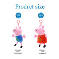 Happy night 19cm Original Peppa Pig Plush Toys George Eddie Bear Mr Dinosaur Cartoon Anime Figure Stuffed Plush Toys Kids Christmas Gift Toy. 