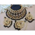 Traditional  Fashion Wedding Party Bridal Choker Necklace Earrings and Jewellery Set. 