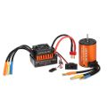 GoolRC Upgrade Waterproof 3650 3900KV Brushless Motor with 60A ESC Combo Set for 1/10 RC Car Truck RC Parts. 