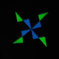 2 Feet Luminous (self glowing)self-adhesive,night vision,Warning safety tape..