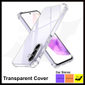 Mobile Cover For Samsung Galaxy A57 | Transparent Cover Soft TPU Flexible Airbag Silicone Phone Back Case.