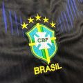Brazil away World Cup Half Sleeve Premium Football Jersey 2026 (Logo Embroidery). 