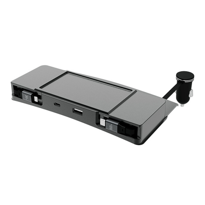 USB Hub for Model Y 2020-2024 Model 3 2020-2023 Center Console Docking Station
