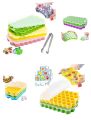 Silicone Ice Cube Trays with Lids – Fruit-Infused Freezer Molds for Ice,. 