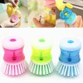 Pan Cleaner Brush Dish Washer Pan Cleaning Brush Ideal For Pot Dish Bowl Wash Kitchen Cleaning Brushes. 