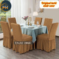 6 pis chair cover turki Elastic Stretch Chair Cover for all dining chair from Falah Home. 