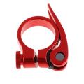 Aluminum Alloy Seatpost Clamp Quick 31.8mm MTB Bike Cycling Saddle Seat Post Clamp Quick Release Lock. 