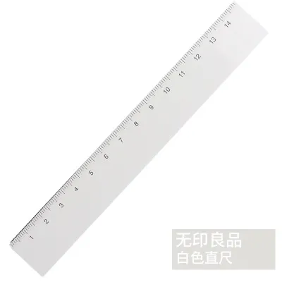MUJI%20stationery%20black%20and%20white%20ruler%2015CM%20double-sided%20scale%20mini%20portable%20student%20aluminum%20ruler%20grid%20ruler%20-%20Image%206