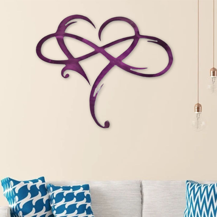 Wall%20Art%20Infinity%20Symbol%20Large%20Heart%20Shaped%20Steel%20Sculpture%20-%20Image%205