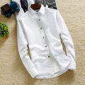 New Long Sleeve Casual White Shirt For Men. 