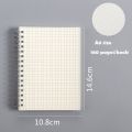 Kraft Paper A5 A6 B5 Spiral Notebook Office Supplies Drawing Sketch Notebooks Blank Dotted Line Grid Page Planner Diary Notepad. 
