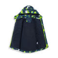 New 2021 Spring Autumn Child Kid Clothe Baby Boy Windproof Waterproof Jacket Outwear Double Deck Inner Polar Fleece. 