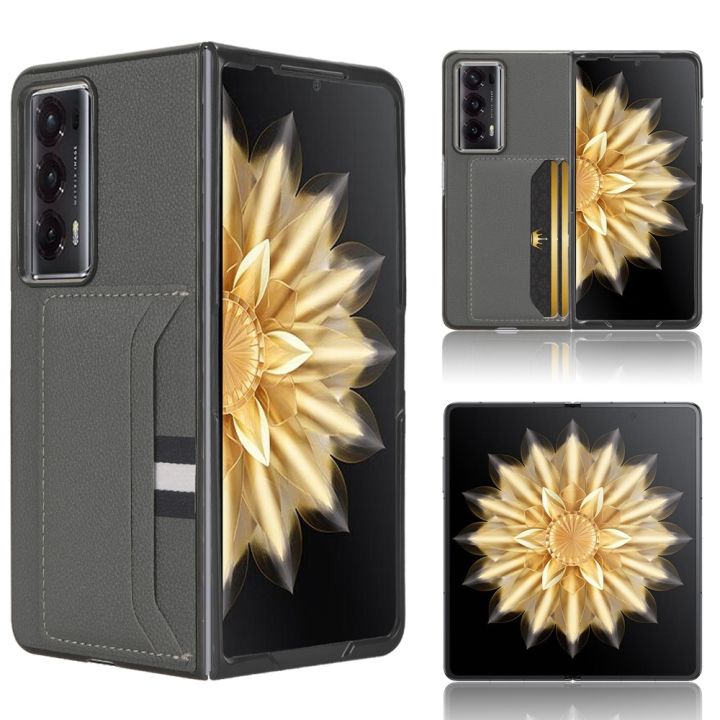 (New)Litchi%20Texture%20Card%20Slot%20Phone%20Case%20For%20Honor%20Magic%20V2%20-%20Image%209