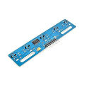 5 Channel Infrared Reflective Sensor TCRT5000 KIT 5 Way/Road IR Photoelectric Switch Barrier Line Track Module for Compatible Arduino. 