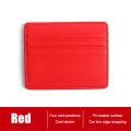 1Pc Pu Leather ID Card Holder Candy Color Bank Credit Card Box Multi Slot Wallet SUPER BABY. 