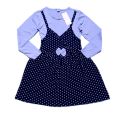 1-12 Years Baby Girl Clothes Suits Princess Christmas Kids Girls Outfits Fall Summer Winter T-Shirt Overalls Strap Plaid Dress Girls Set Baby girls fashionable beautiful dress.