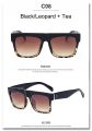 high quality cool sunglasses men 2021 big large rectangle sun glasses futuristic shades men moda oculos de sol feminino.
