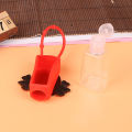 1pc Silicone Mini Silicone Hand Sanitizer Pocketable Holder With Empty Bottle.