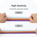 1 pair 8mm No-Tie Elastic Shoe Laces with Press Lock – Flat Widened Shoe Elastic Laces for Kids & Adults for sneakers, shoes Flat Shoelace.