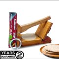 Wooden Ruti Maker with 1 Box Ruti Paper with Booth side Gum Tape Brown. 