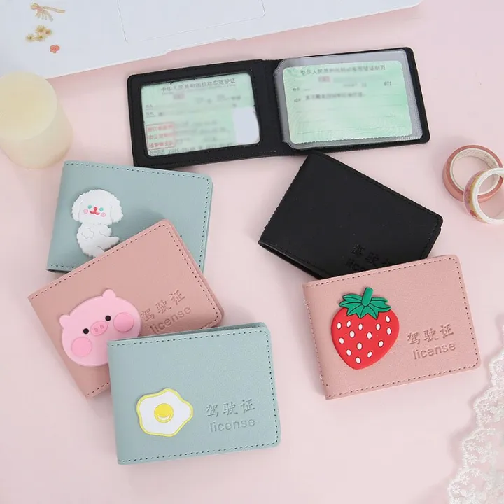 Driver's%20License%20Cover%20Women%20Men%20PU%20Leather%20Case%20Driver's%20License%20Holder%20Cover%20for%20Driving%20Documents%20Folder%20Wallet%20Unise-x%20ID%20Bag%20-%20Image%203