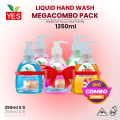Yes Hand Wash Liquid 5 in 1 Combo With Pump. 