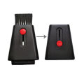 Durable Push-pull Style for Laptop Keypad LP Vinyl Player Universal Computer Screen Brush Cleaning Kit CD Brush Keyboard Clean Brush.