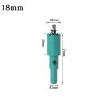 1pcs Bi-Metal Hole Saw Hss Drill Bit M42 Steel 16-50mm For Punching Pvc Board Plastic Wood Gypsum Board.