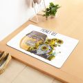 6 9 Rugs for Living Room Decorative Slip Washable Print Non Doormats Mat Mat Sunflower Floor Gnome Bee Home Decor.