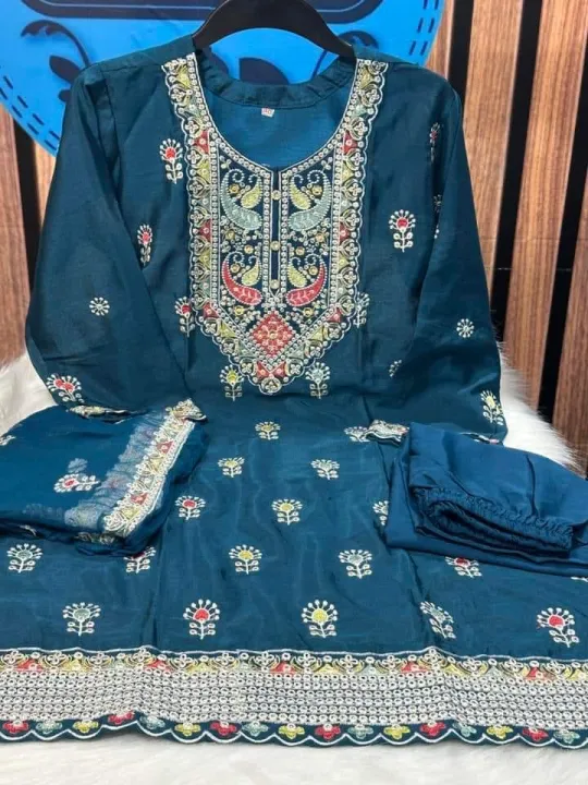 Indian%20Chinon%20Georgette%20Three%20Piece%20-%20Image%202