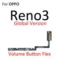 Power ON OFF Mute Switch Control Key Volume Button Flex Cable Parts For OPPO Reno3 Reno4 Pro Lite F. 